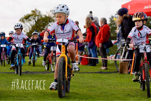 MTB Race 3 gets under way at Rozel Campsite, and it’s race face time for the U6’s!